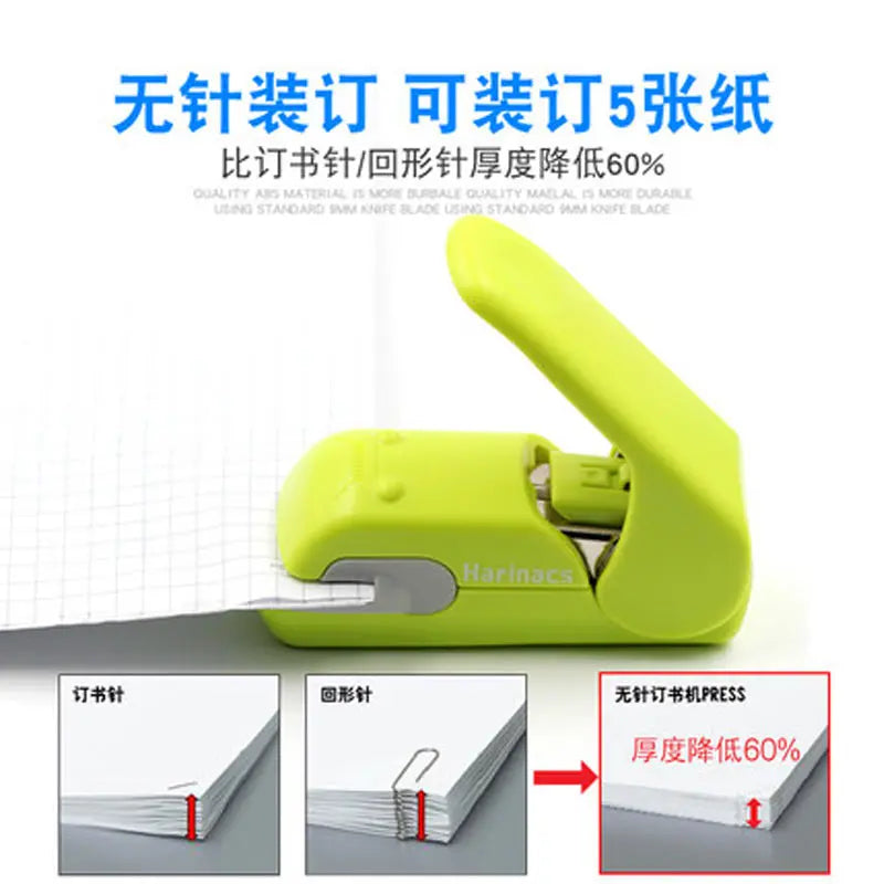 KOKUYO Staple Free Stapler Harinacs For 5 sheets or 10 sheets