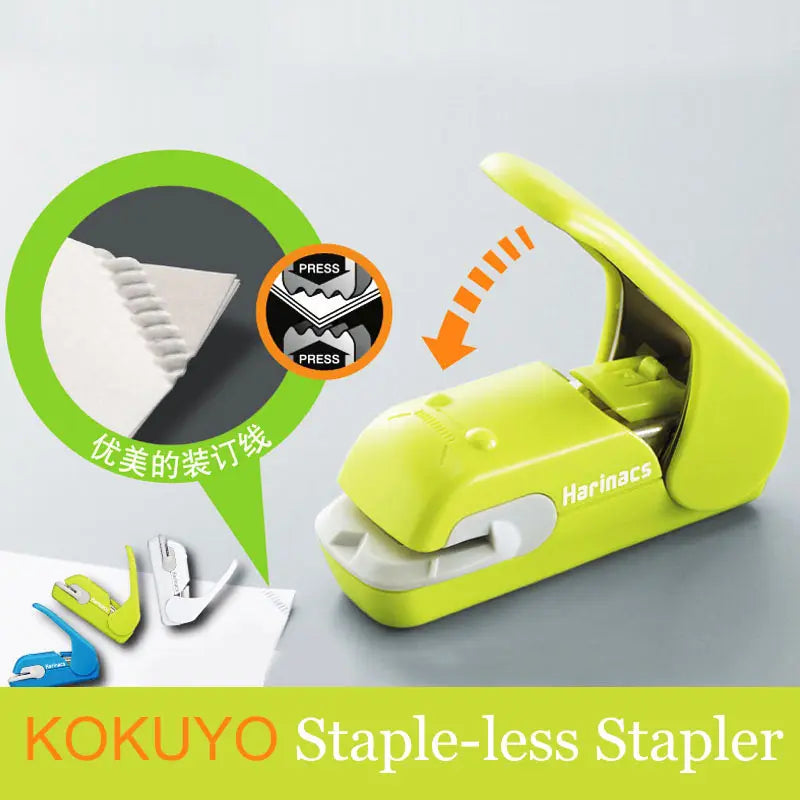 KOKUYO Staple Free Stapler Harinacs For 5 sheets or 10 sheets