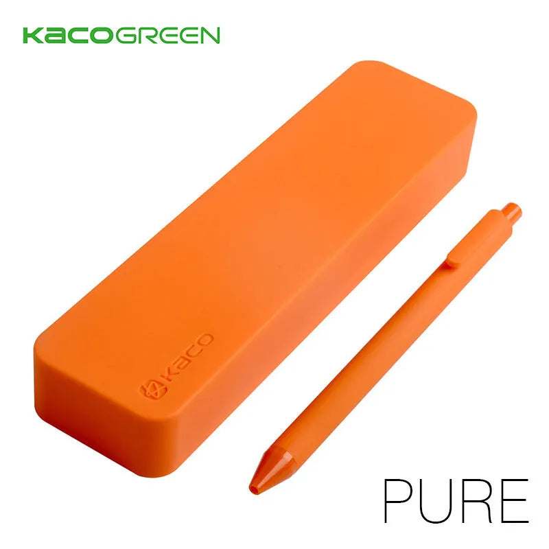 Pencil Case with Gel Pen KACO Silicone Japanese
