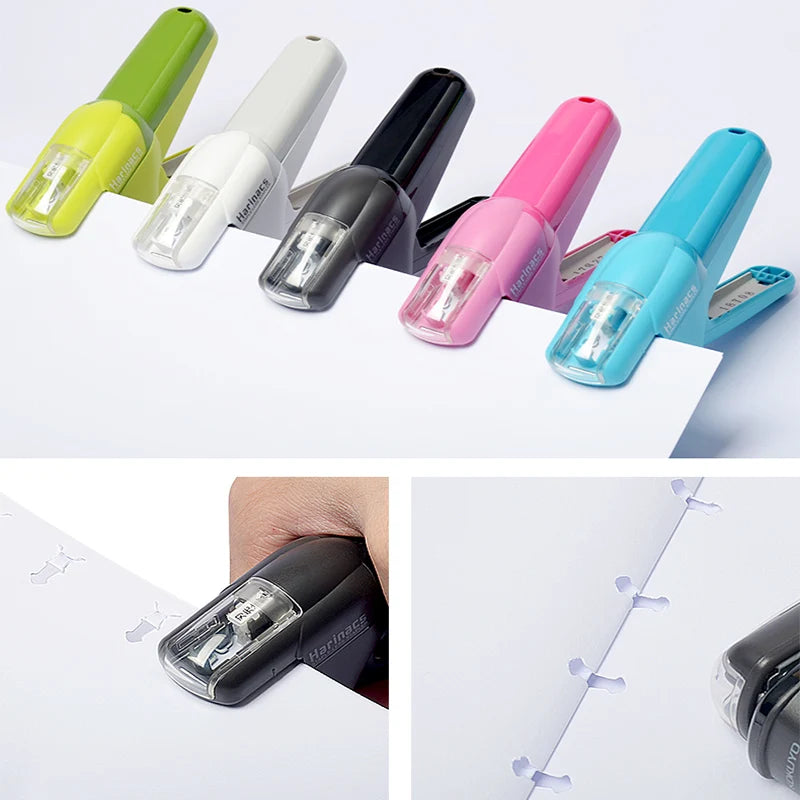 KOKUYO Staple-Free Stapler Harinacs Press