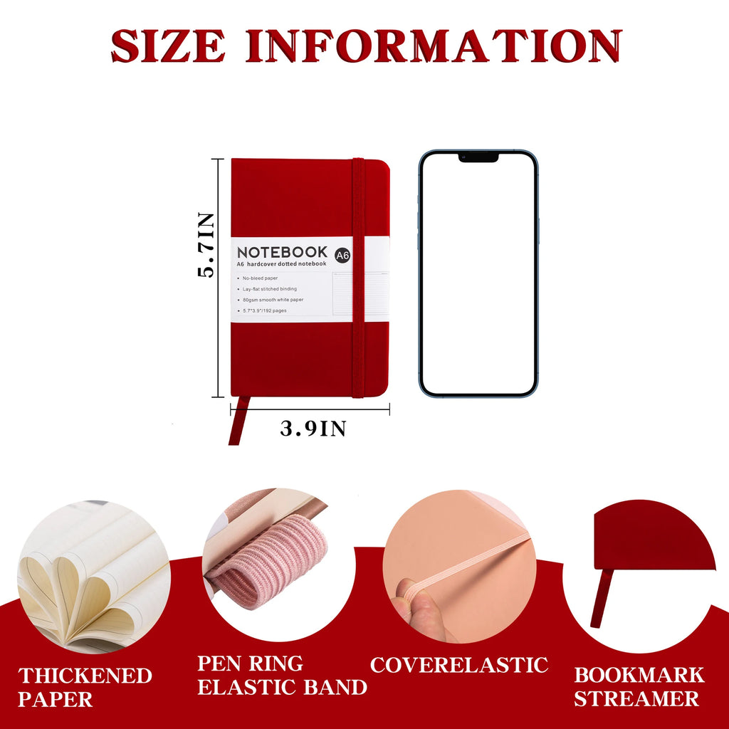 Notebook A6 Kawaii beautiful colours