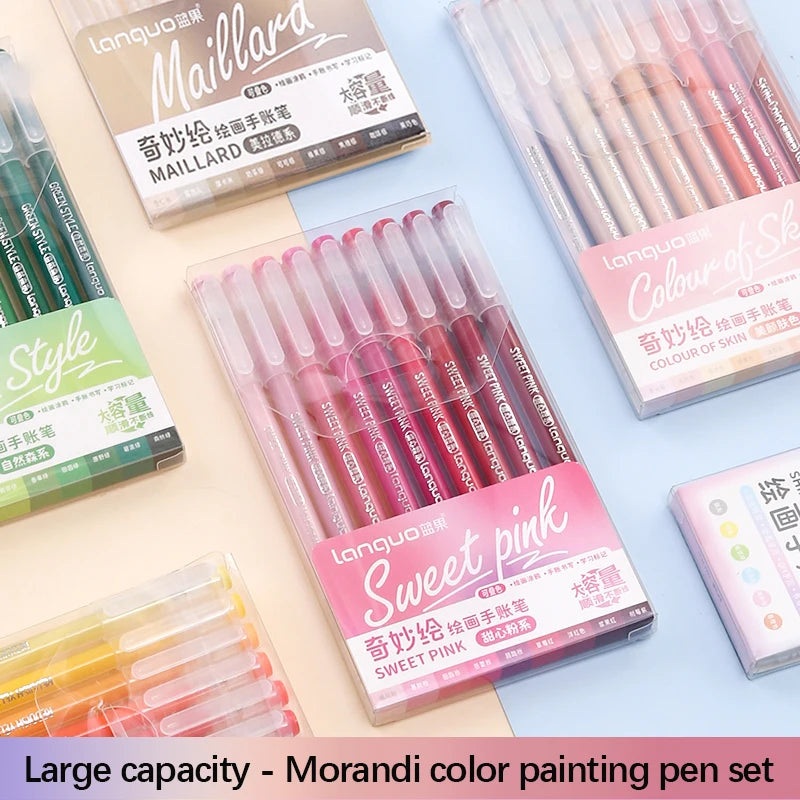 Gel Pen Set Kawaii Color 6/9pcs