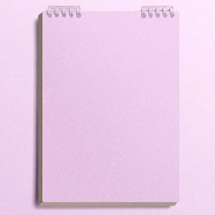 A5 60 Sheets Thick Notebook Spiral Binding Loose-leaf Notebooks with Lines Pages for Students School Office Stationery Supplies