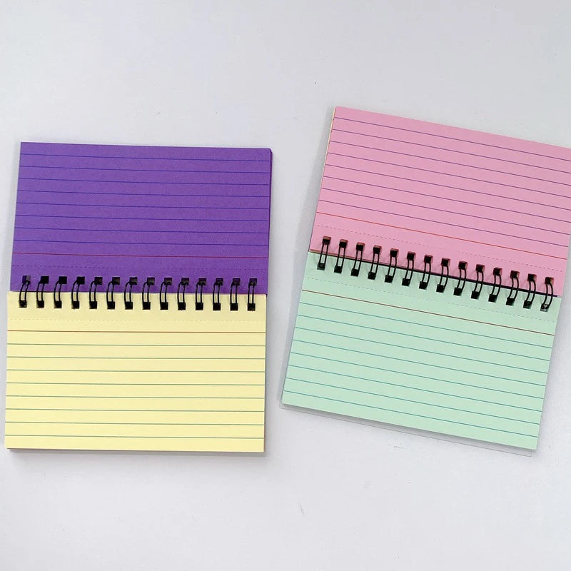 Tearable Spiral Notebook – 1PC Horizontal Line Journal