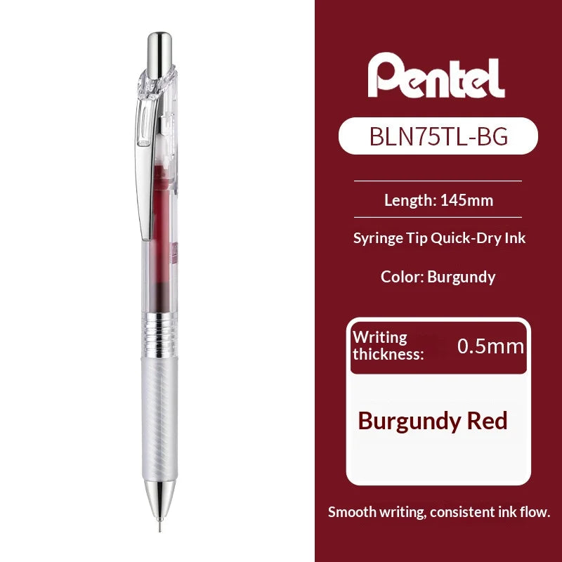 PENTEL EnerGel Colored Retractable Gel Pen, Quick-Dry In