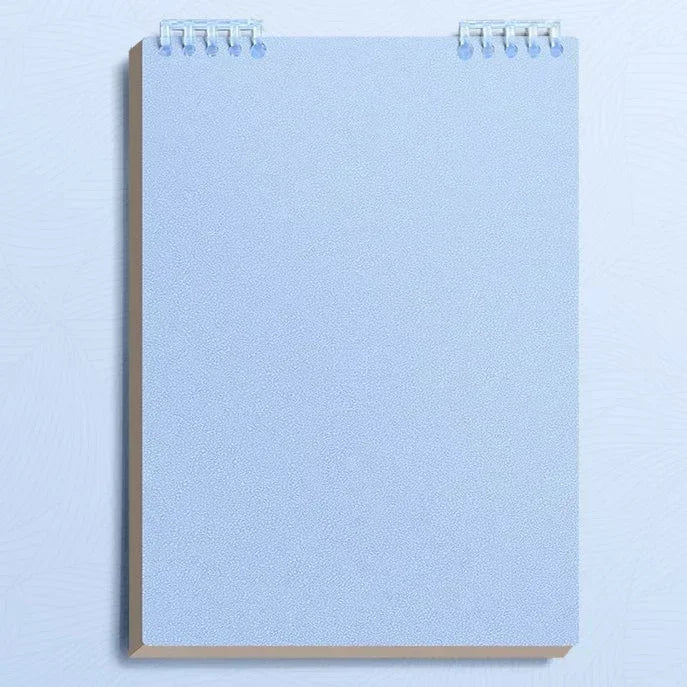 A5 60 Sheets Thick Notebook Spiral Binding Loose-leaf Notebooks with Lines Pages for Students School Office Stationery Supplies