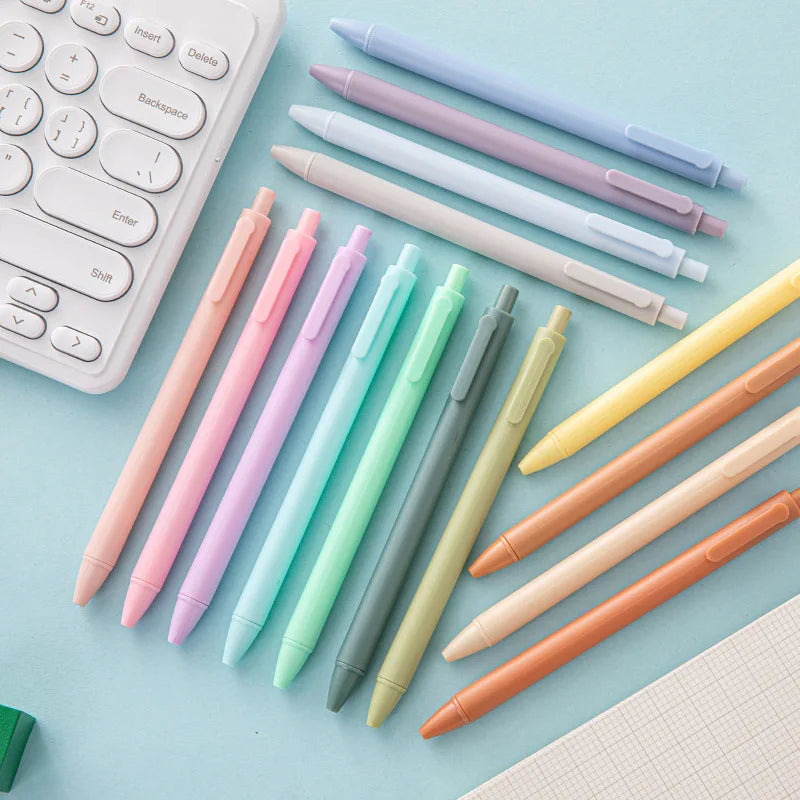 Ballpoint Pens 5 pcs Kawaii Pastel