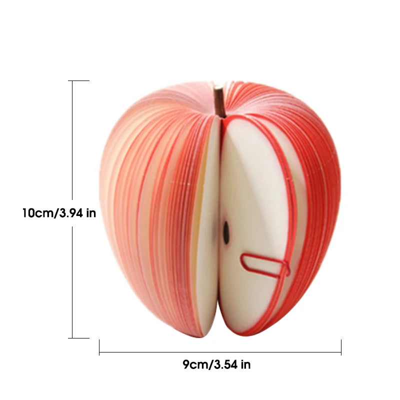 Sticky Notepads 125 Sheets Fruits Kawaii