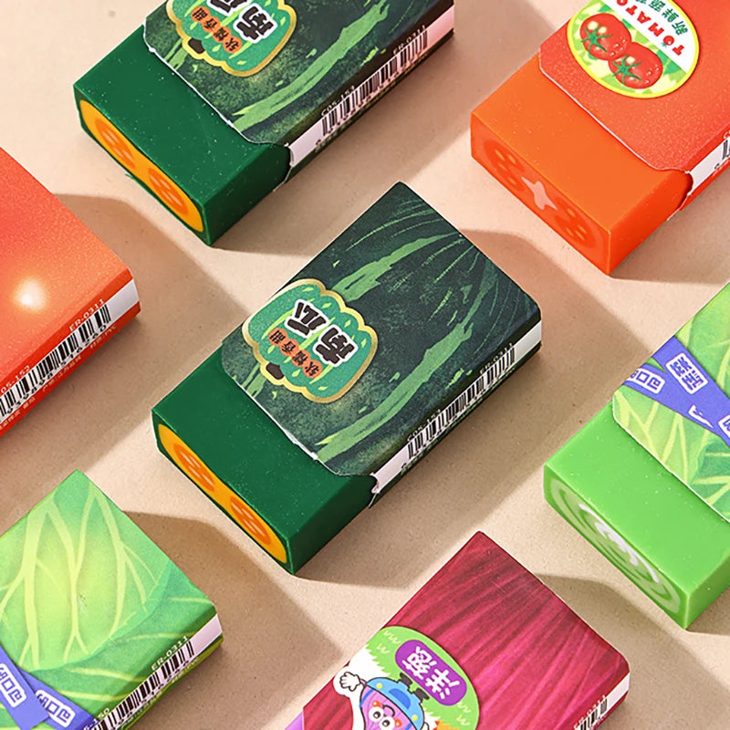 Eraser Vegetable shape 1pc Fun Kawaii