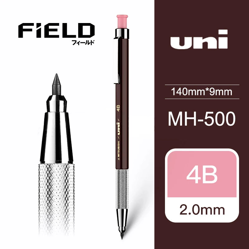 UNI Mitsubishi Mechanical Pencil 2.0mm MH-500 Low Center of Gravity