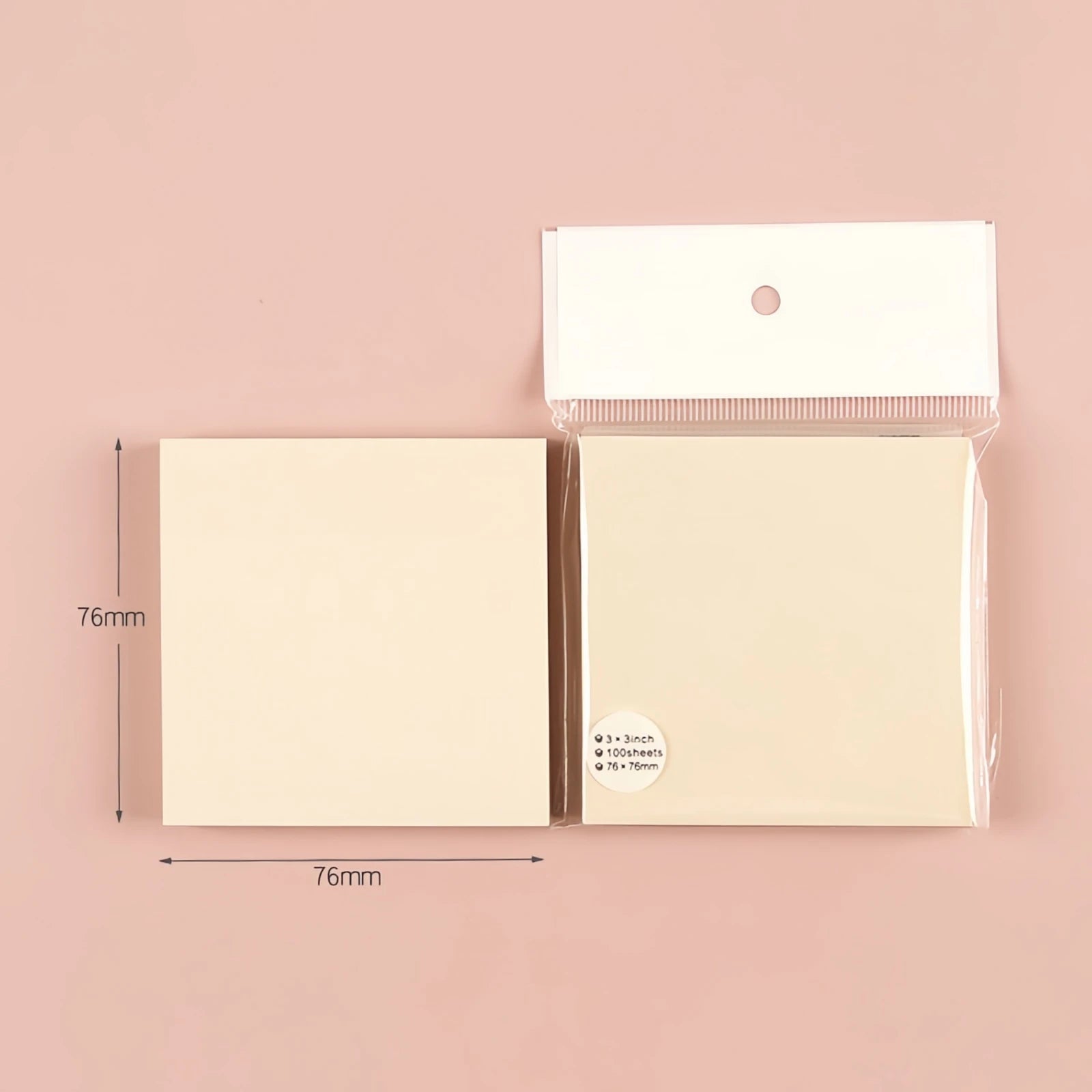 Sticky Notes 100 Sheets Pastel Fun Kawaii