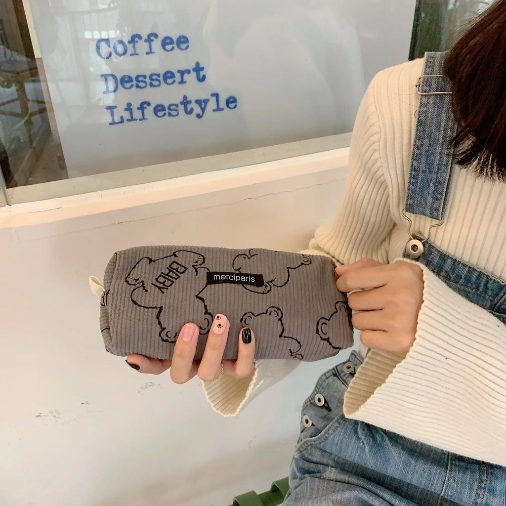 Pencil Case Korean Kawaii Different Styles Kawaii