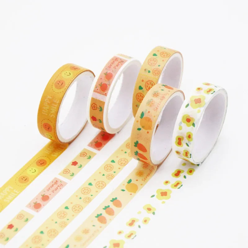 Washi Ribbon Set 4 pcs Japanese