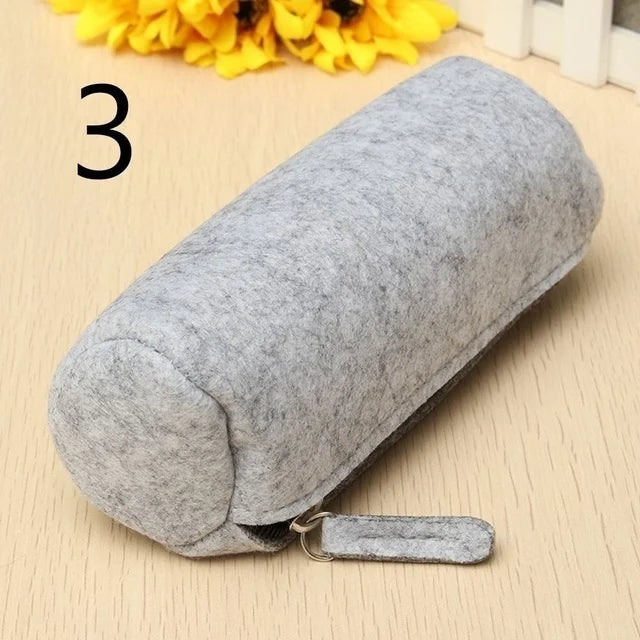 Felt Pencil Case Stationery Office