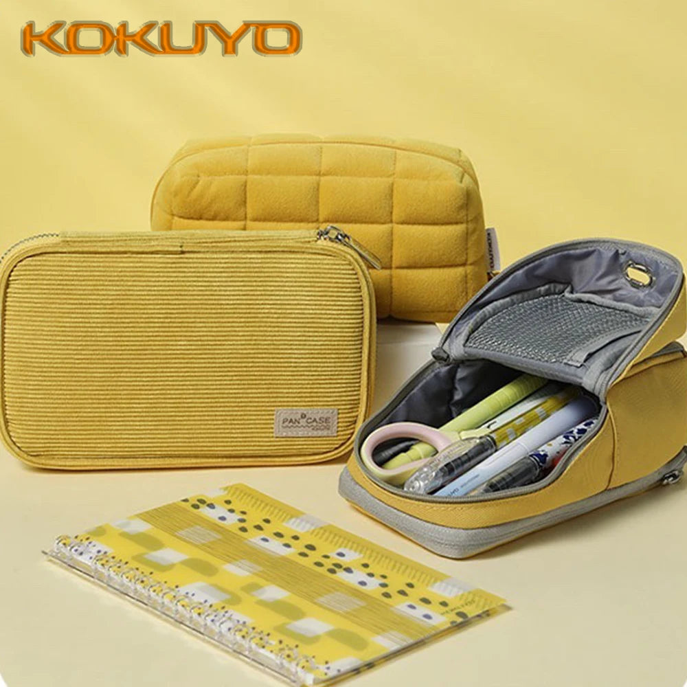 Pencil Case KOKUYO Large Capacity Japanese