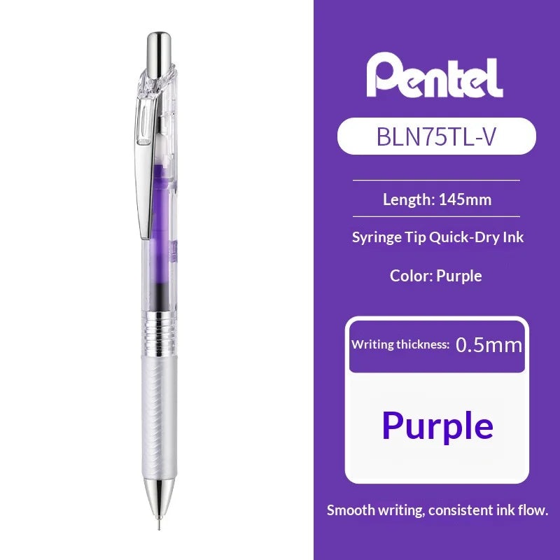 PENTEL EnerGel Colored Retractable Gel Pen, Quick-Dry In