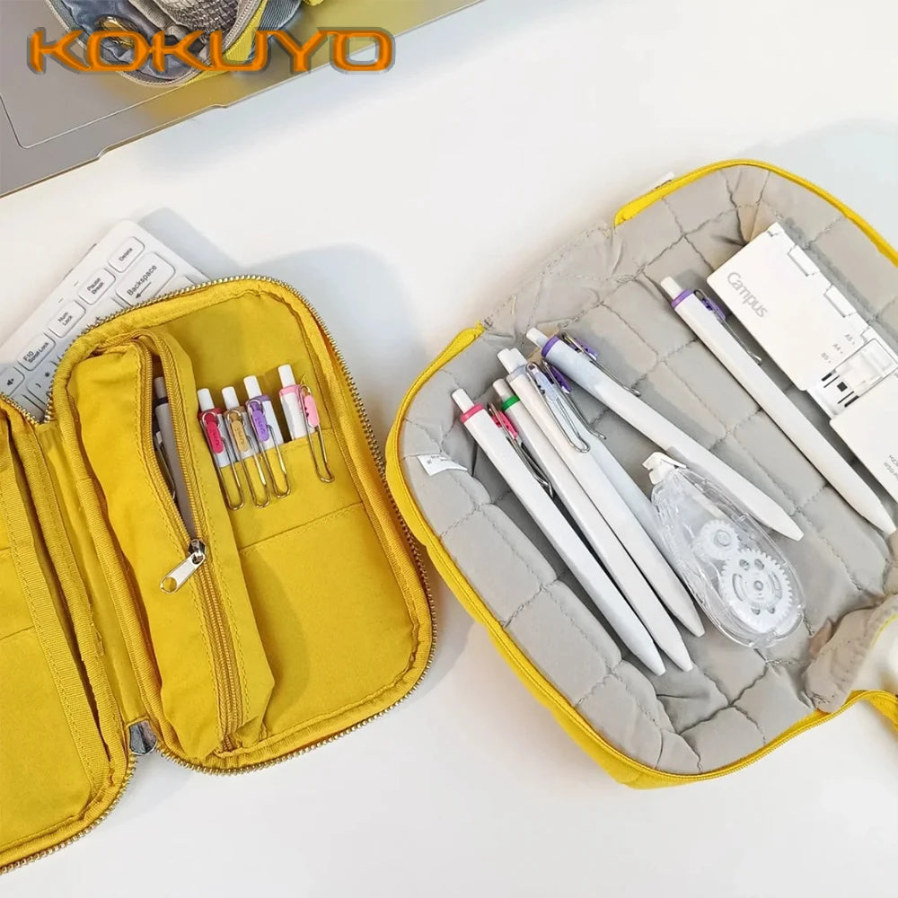 Pencil Case KOKUYO Large Capacity Japanese