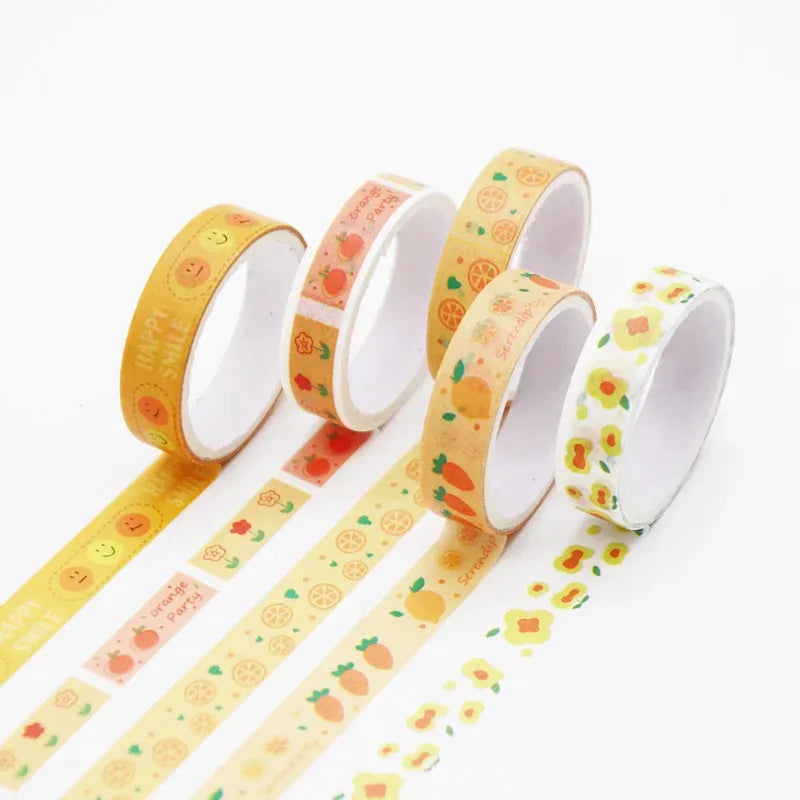 Washi Ribbon Set 4 pcs Japanese