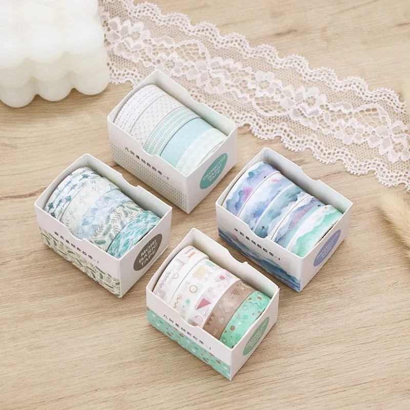 Washi Ribbon Set 4 pcs Japanese