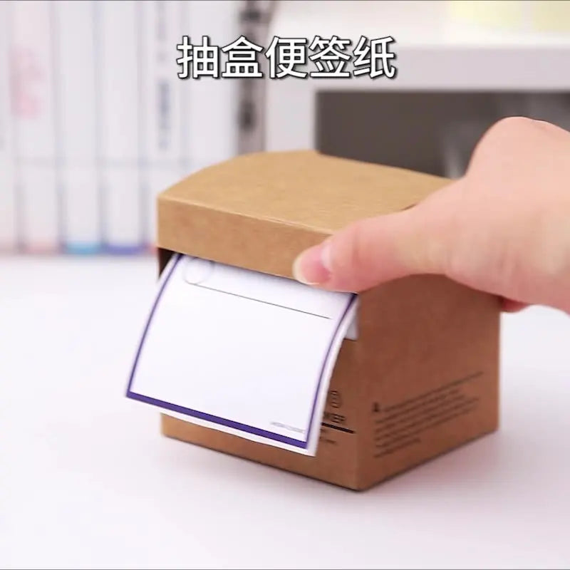 Sticky Notes Pull out from box Kawaii