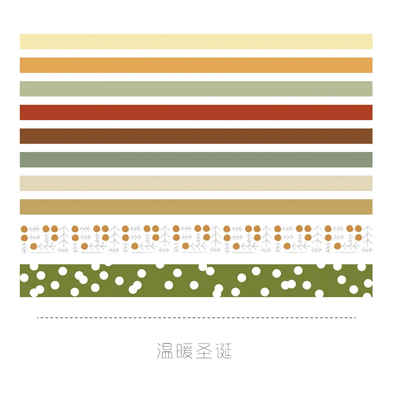 Washi Tape Kawaii 10 rolls Japanese