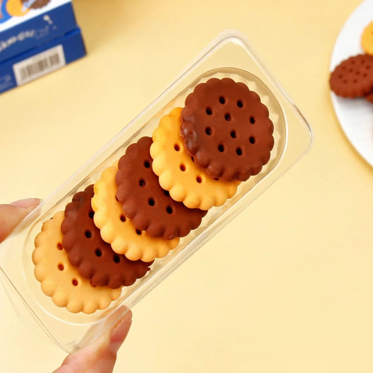 Eraser Cookie 1 box Fun Kawaii Gift