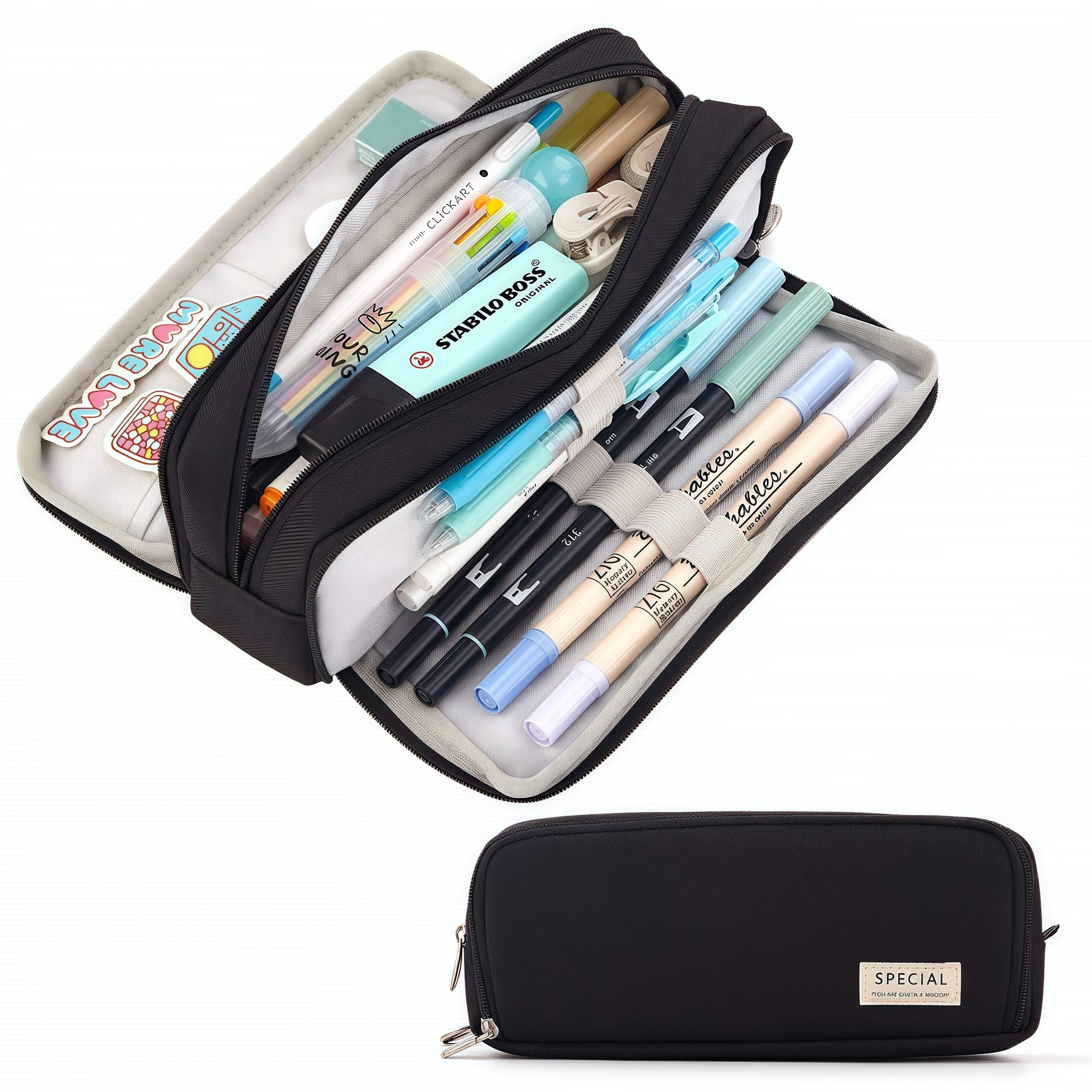 XL Pencil Case different colors durable material