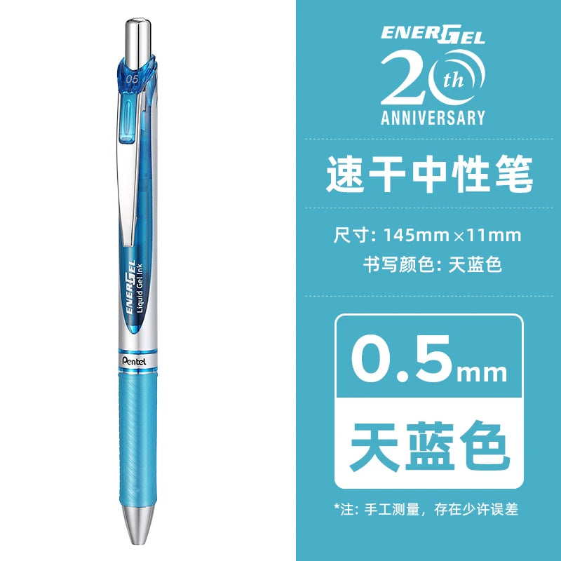 PENTEL  BLN75 Gel Pen 0.5mm 20th Anniversary Smooth And Quick-drying Press Water Pen Japanese