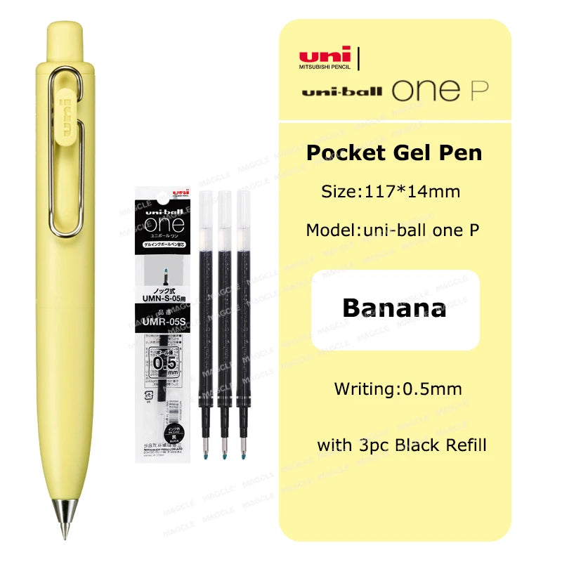 Gel Pen UNI Uniball-One P Mini Low Center of Gravity Japanese