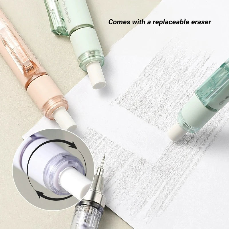 TOMBOW MONO Mechanical Pencil Eraser Set 0.5mm Pastel Limited Edition Japanese Stationery