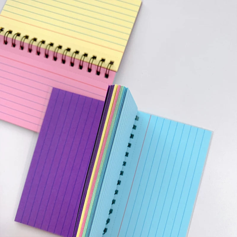 Tearable Spiral Notebook – 1PC Horizontal Line Journal