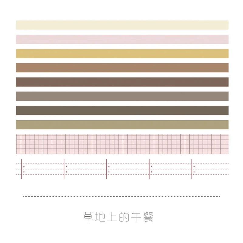 Washi Tape Kawaii 10 rolls Japanese