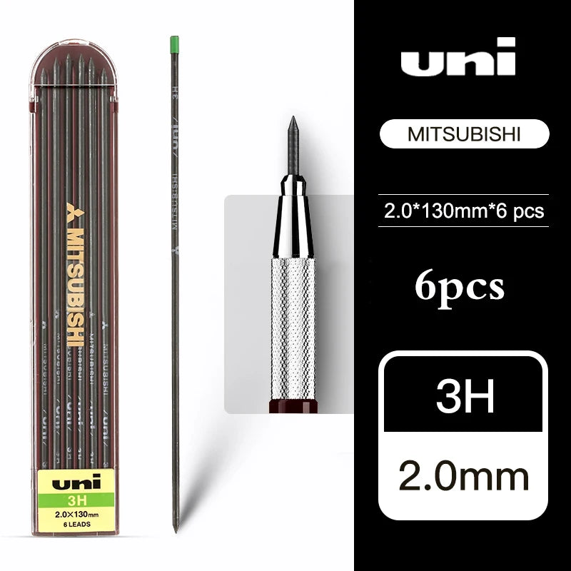 UNI Mitsubishi Mechanical Pencil 2.0mm MH-500 Low Center of Gravity