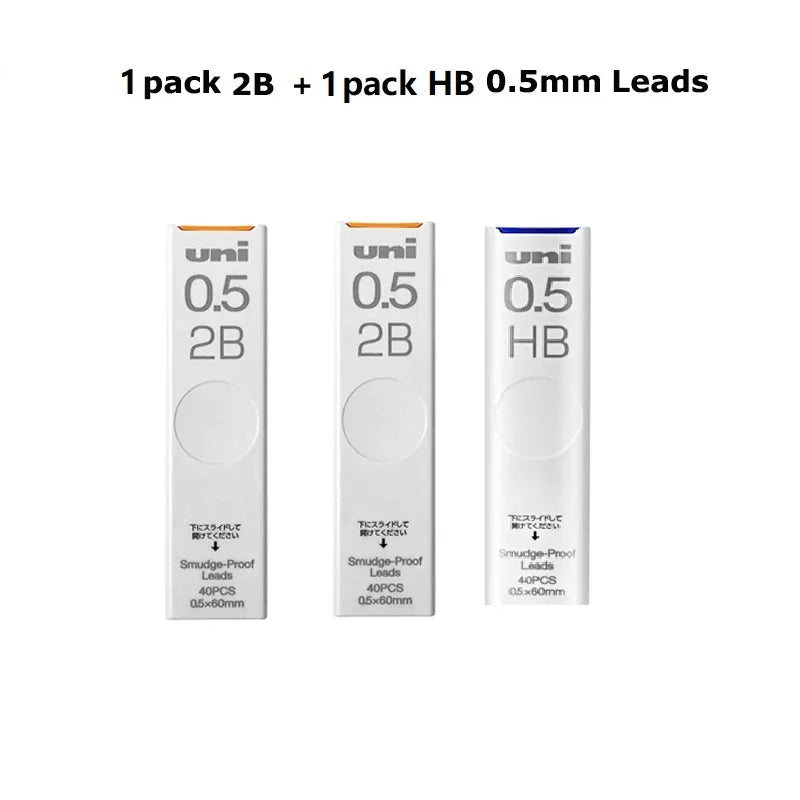 Mechanical Pencil PENTEL 0.5mm Transparent Anti Slip Japanese