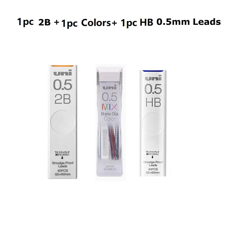 Mechanical Pencil PENTEL 0.5mm Transparent Anti Slip Japanese