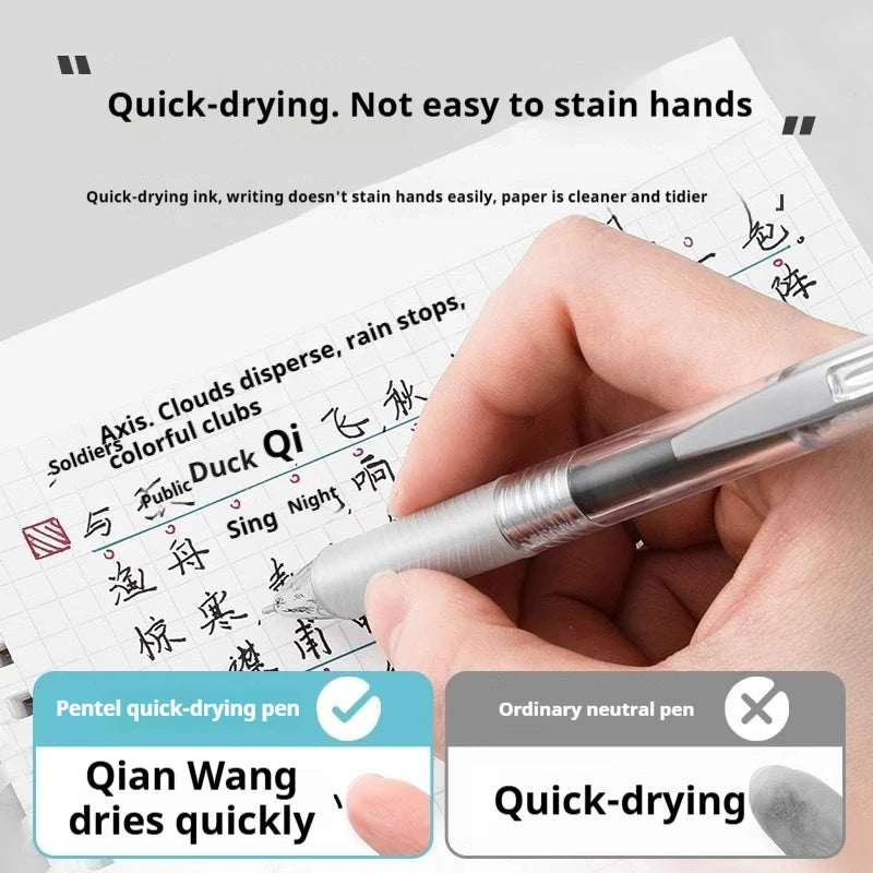 PENTEL EnerGel Colored Retractable Gel Pen, Quick-Dry In