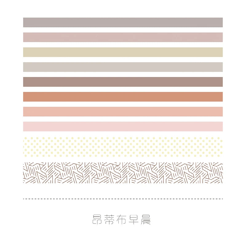 Washi Tape Kawaii 10 rolls Japanese