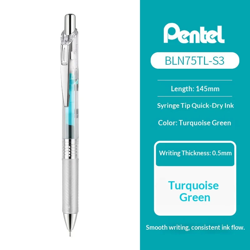 PENTEL EnerGel Colored Retractable Gel Pen, Quick-Dry In