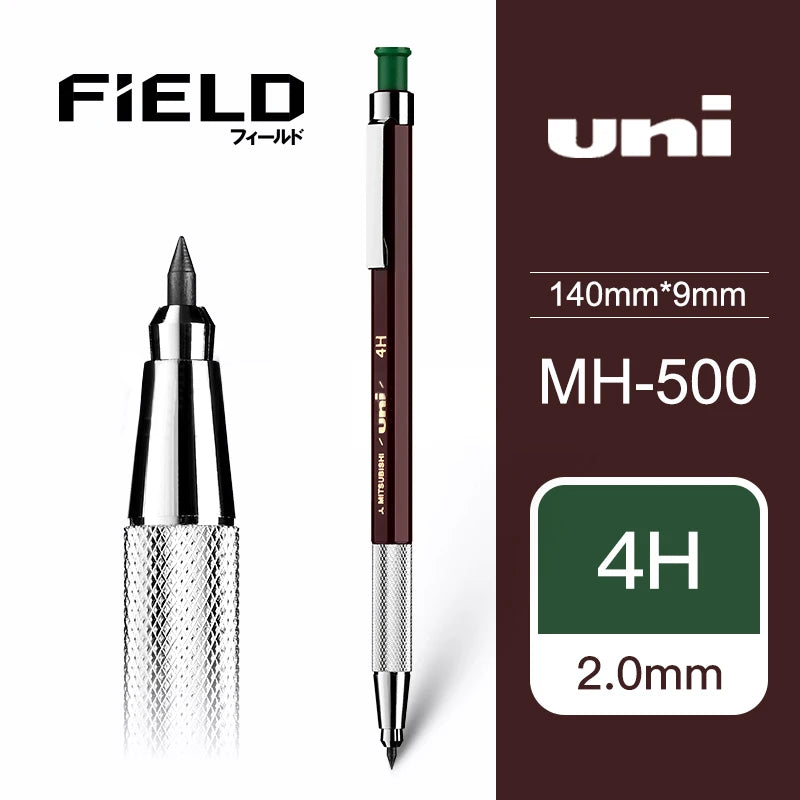 UNI Mitsubishi Mechanical Pencil 2.0mm MH-500 Low Center of Gravity