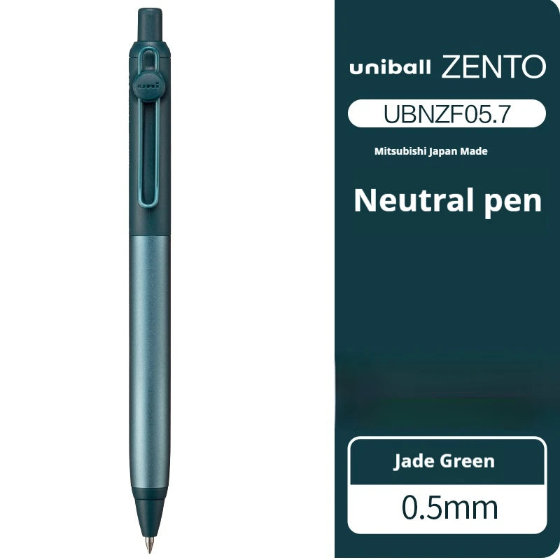 UNI-ball ZENTO Aluminum Grip Metal Pen,0.38/0.5mm With Original Refills