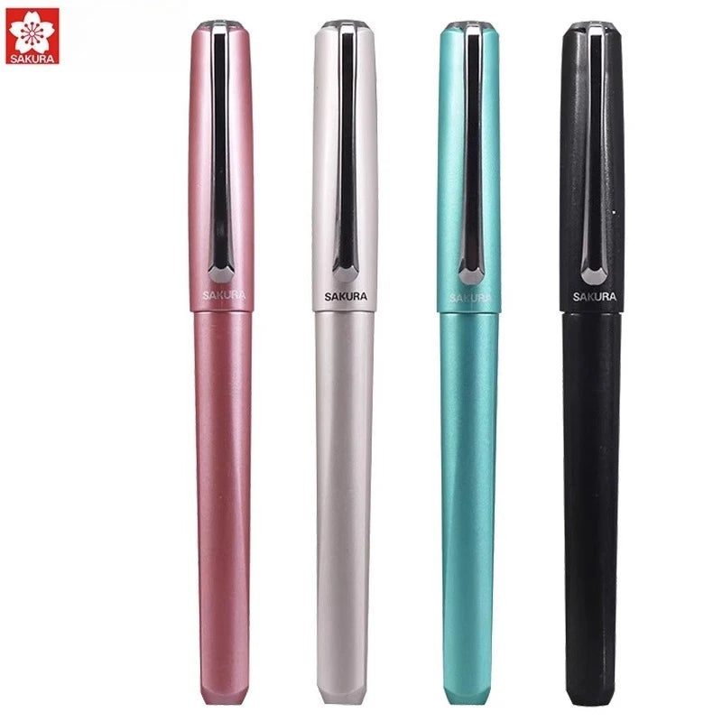Fountain Pen SAKURA 0.5mm Refillable with Ink Cartridge Japanese