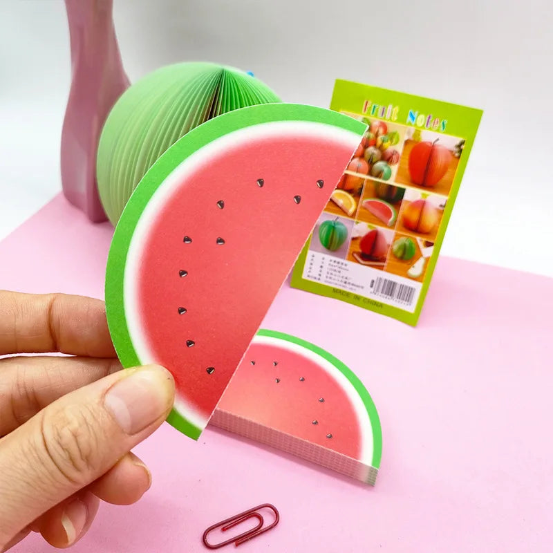 Sticky Notepads 125 Sheets Fruits Kawaii