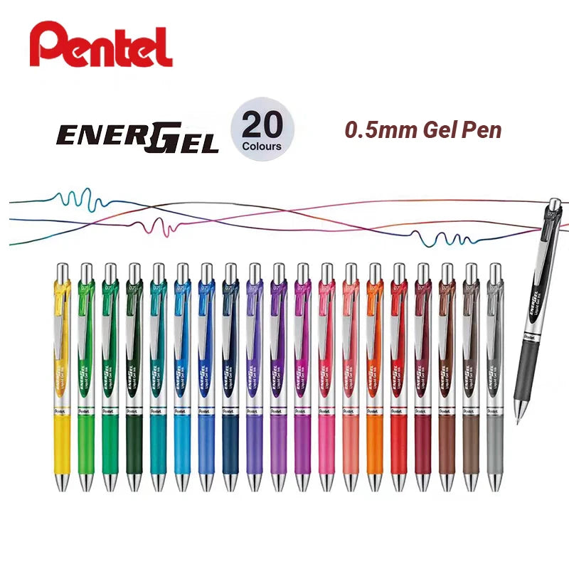 Gel Pen PENTEL  BLN75 0.5mm 20th Anniversary Japanese