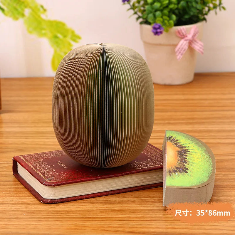 Sticky Notepads 125 Sheets Fruits Kawaii