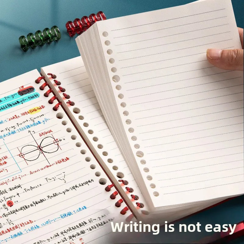 Notebook B5 Super-thick Detachable Sheets