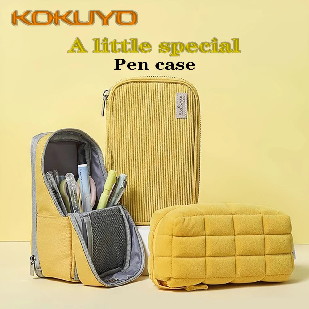 Pencil Case KOKUYO Large Capacity Japanese