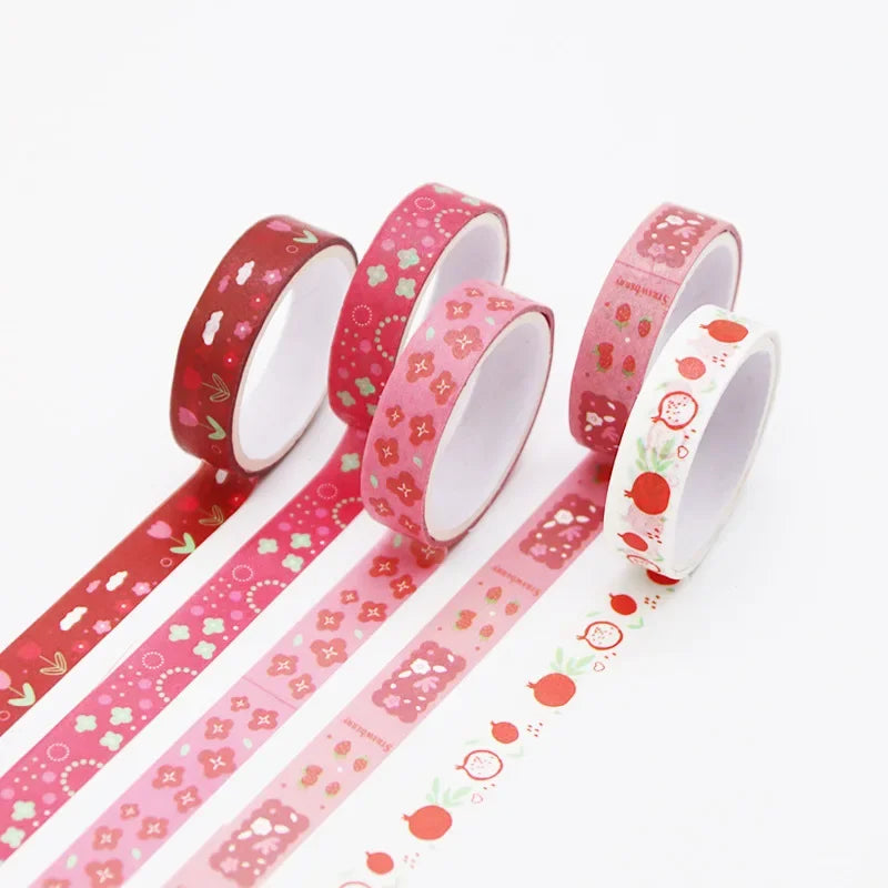 Washi Ribbon Set 4 pcs Japanese