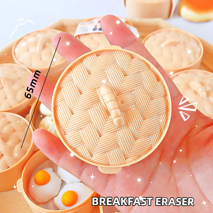Eraser Set Chinese Food Random Fun Kawaii