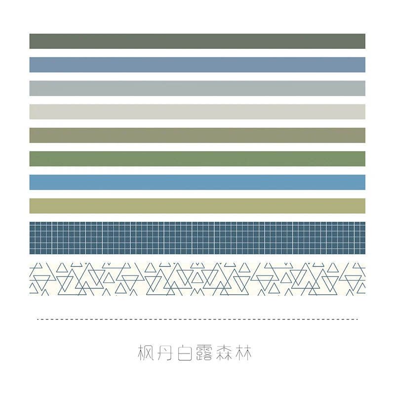 Washi Tape Kawaii 10 rolls Japanese