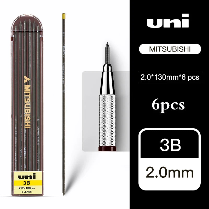 UNI Mitsubishi Mechanical Pencil 2.0mm MH-500 Low Center of Gravity